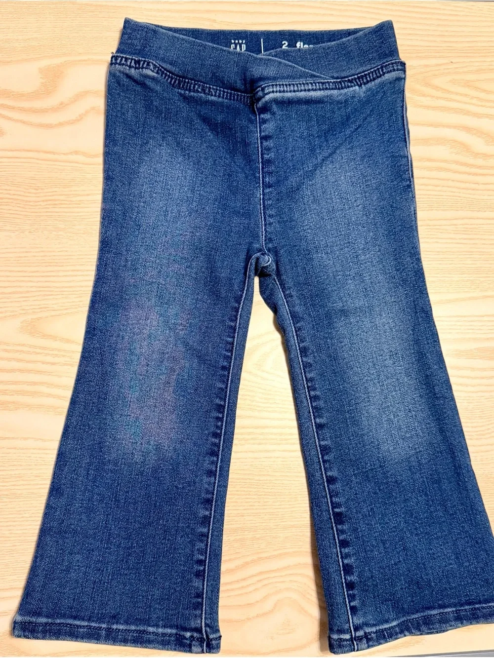 Baby GAP Dark Blue Flare Stretch Jeans Size 2T
